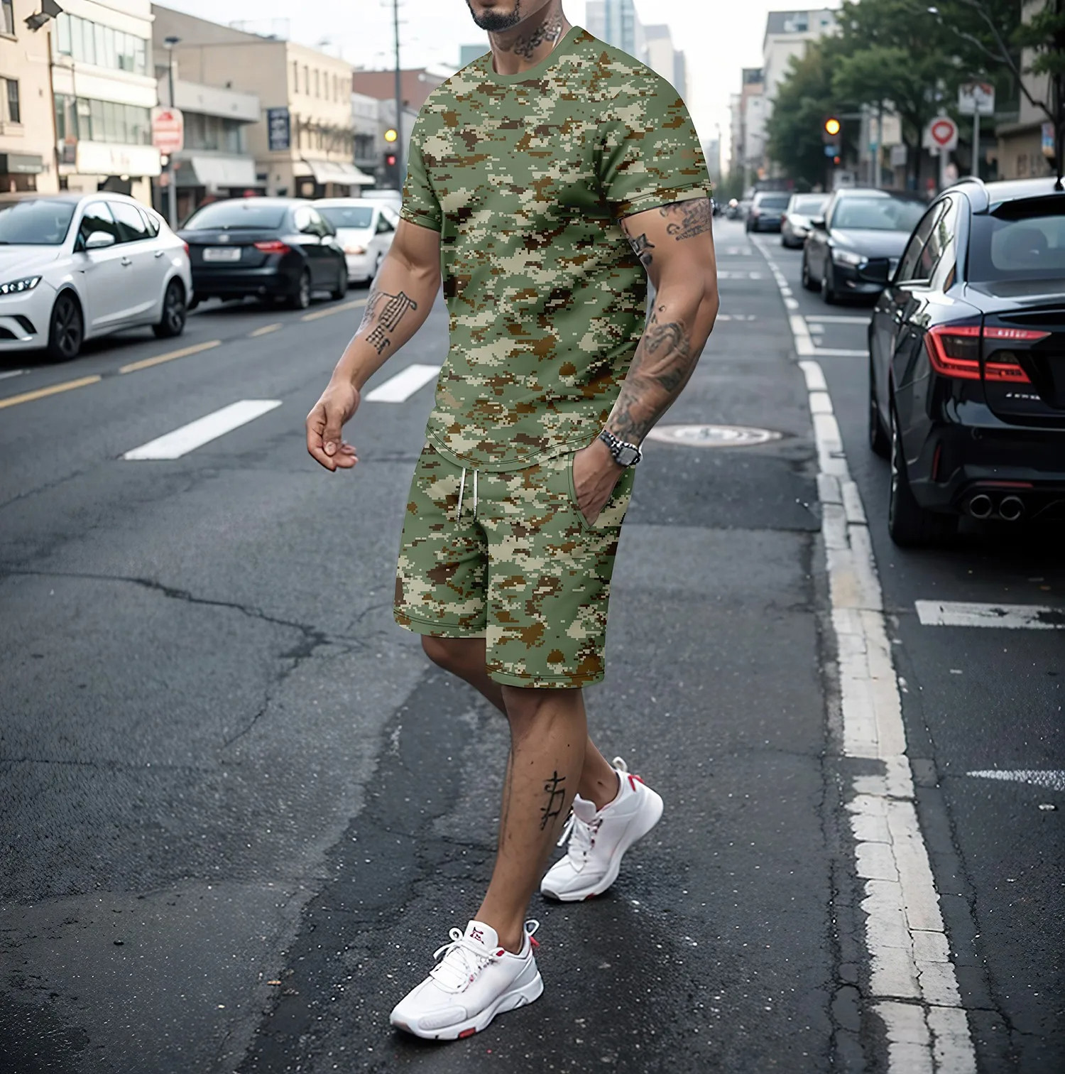 Camouflage Outdoor Tracksuits  - Summer Clothing Items recension och pris