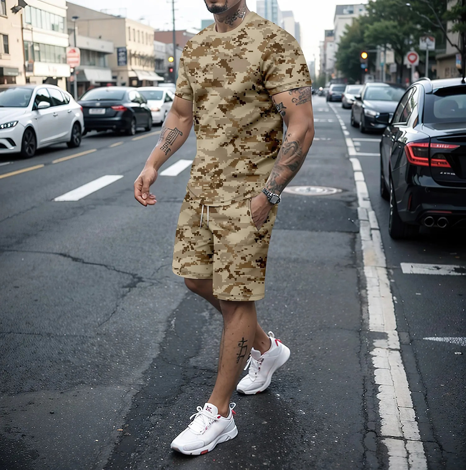 Camouflage Outdoor Tracksuits  - Summer Clothing Items recension och pris
