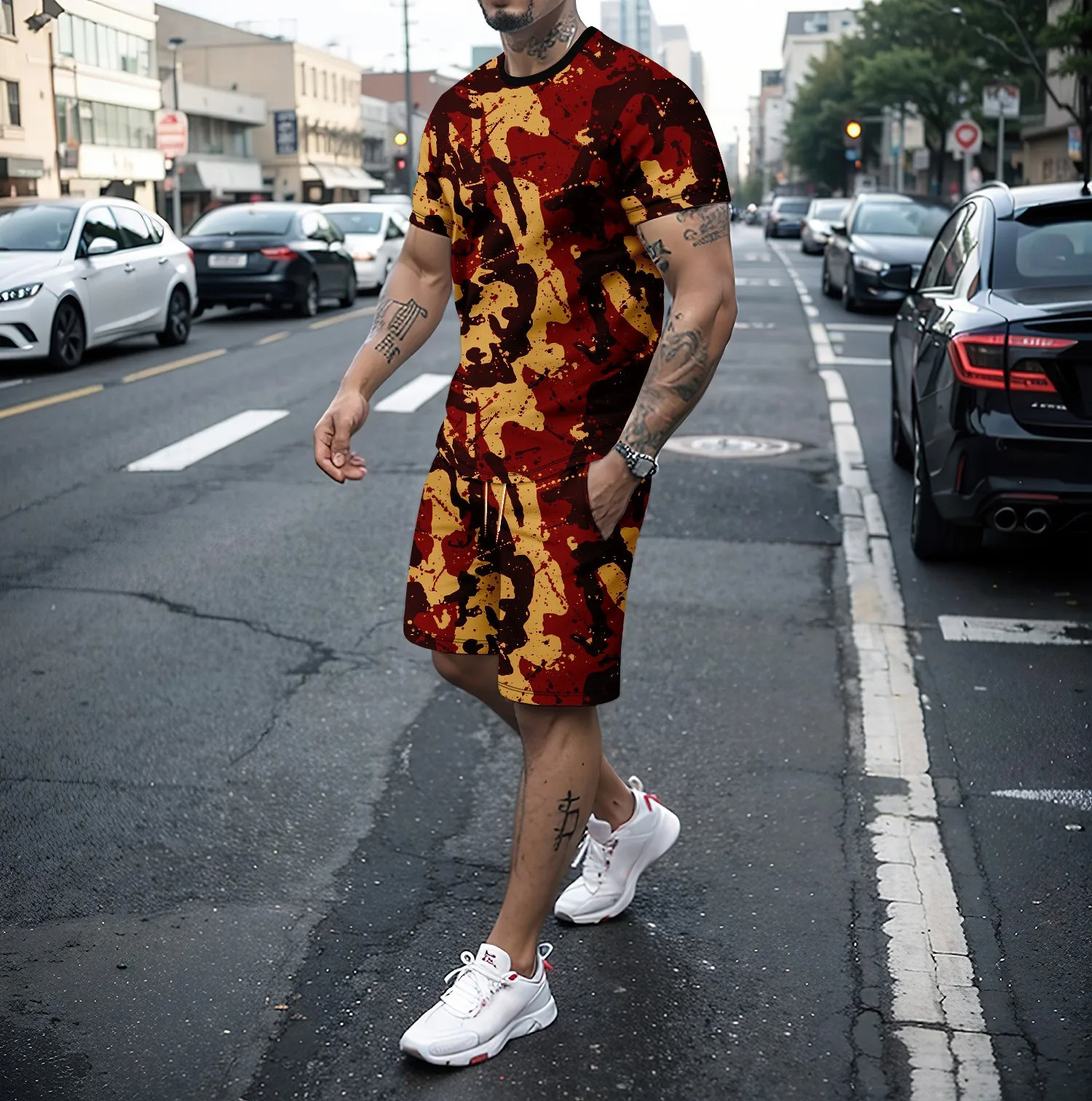 Camouflage Outdoor Tracksuits  - Summer Clothing Items recension och pris