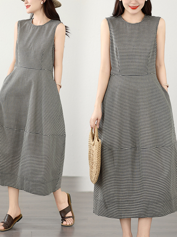 Slimming A-Line Vest Dress Sum - Summer Clothing Tagline recension och pris