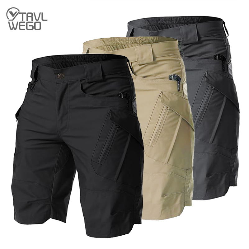 TRVLWEGO Men's Tactical Cargo  - Summer Clothing Work recension och pris