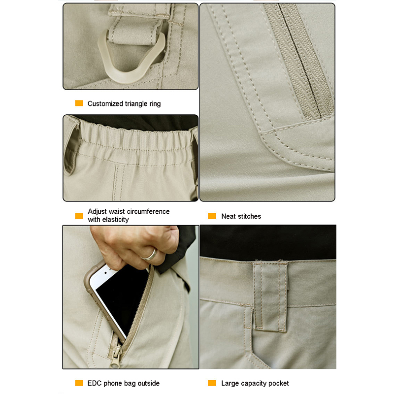 TRVLWEGO Men's Tactical Cargo  - Summer Clothing Work recension och pris