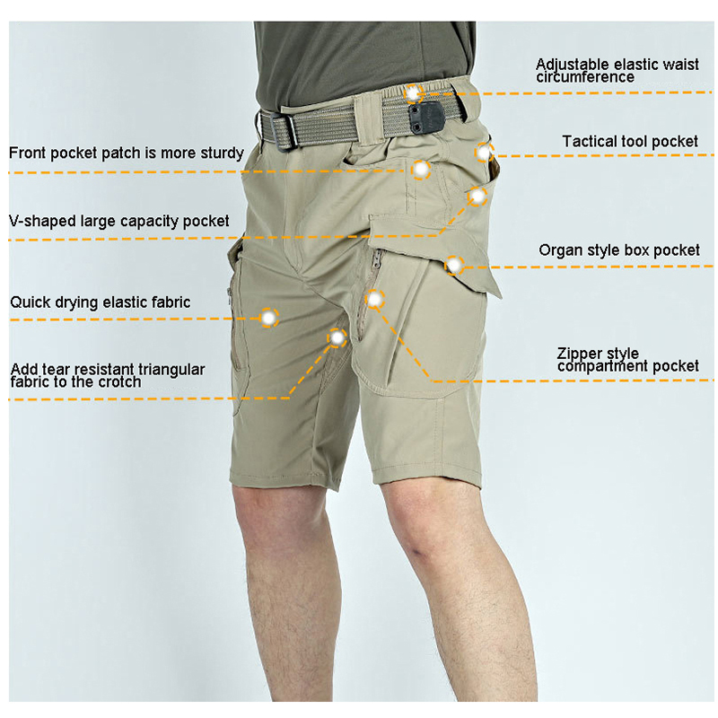 TRVLWEGO Men's Tactical Cargo  - Summer Clothing Work recension och pris