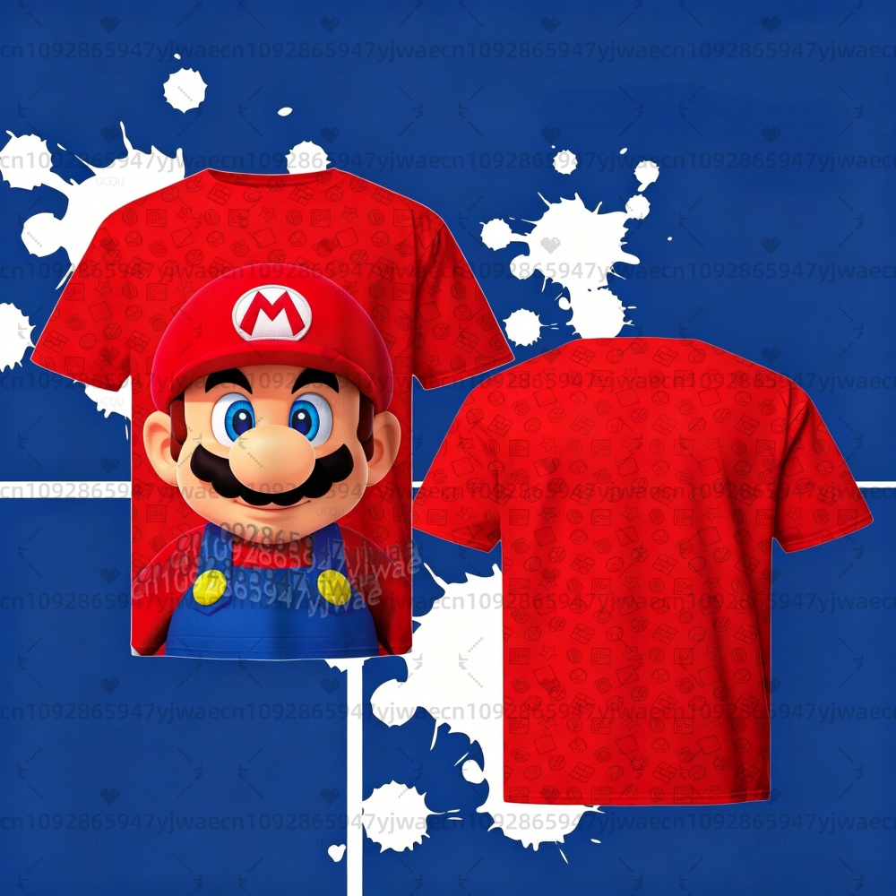 2026 men Super Mario Bros. Yos - Summer Clothing Styles recension och pris
