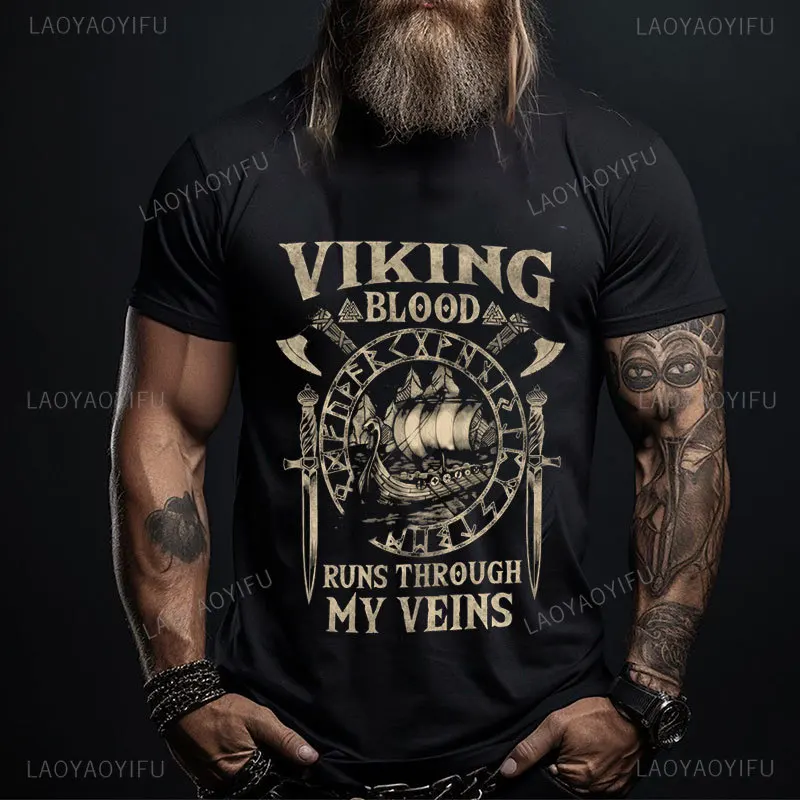 Viking Blood High Quality 100% - Summer Viking Clothing recension och pris
