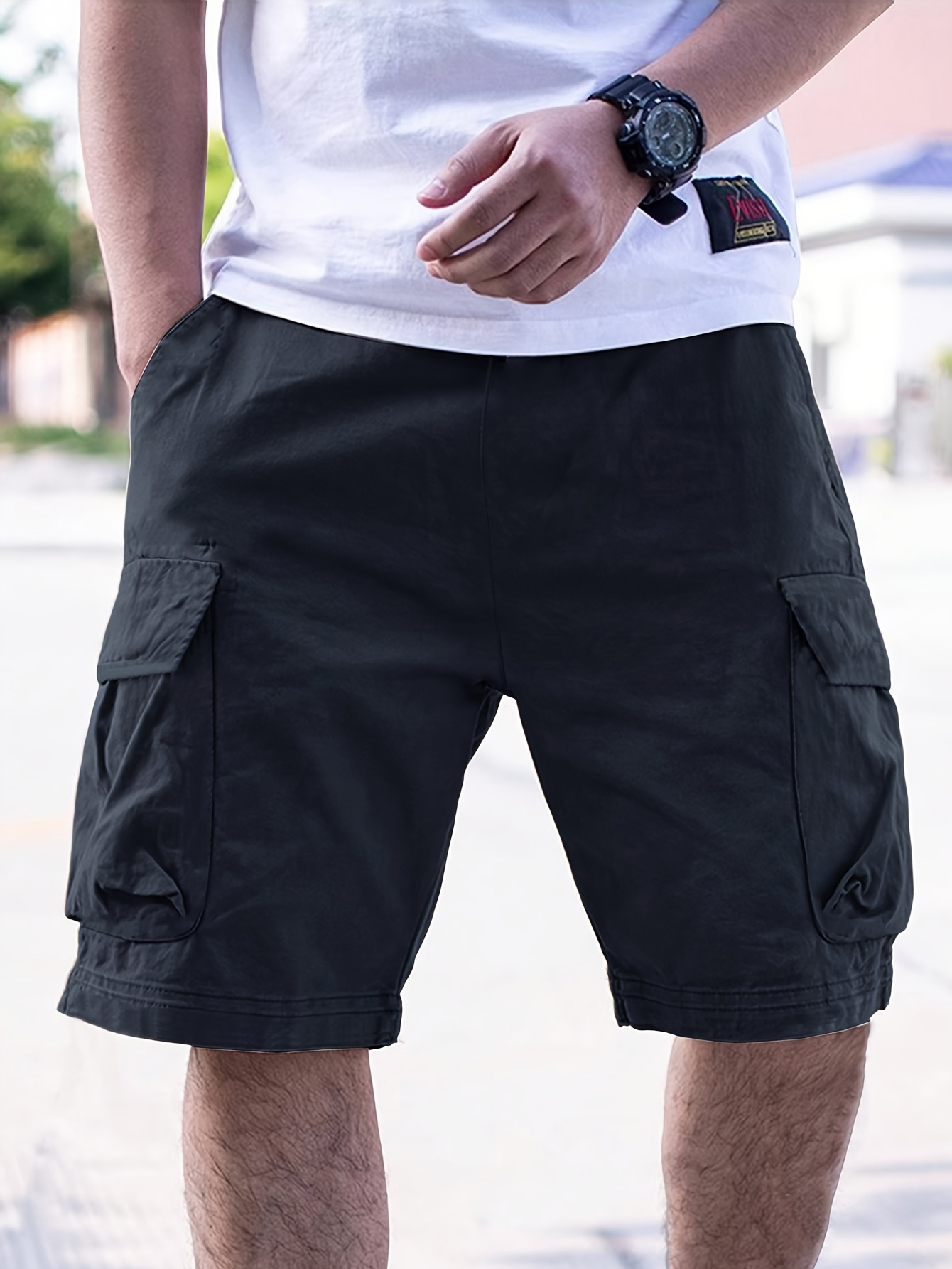 Men's plus Size Casual Work Sh - Summer Clothing Work recension och pris