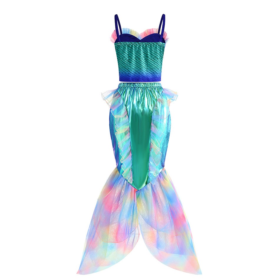 Disney Mermaid Dress Up Costum - Summer Kids Clothing recension och pris
