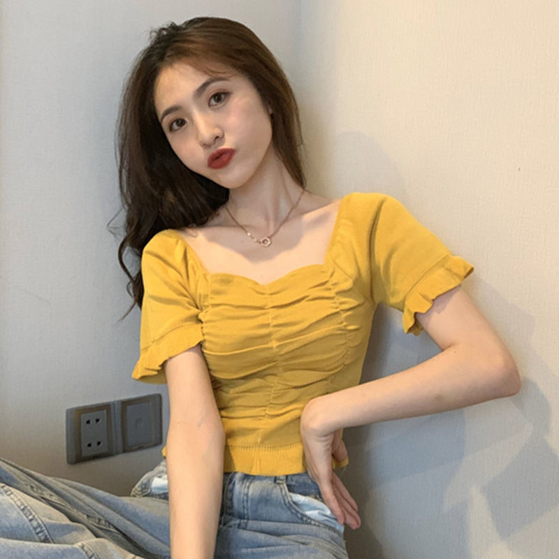 Knitted Fashion Blouse Woman R - Summer Youth Clothing recension och pris