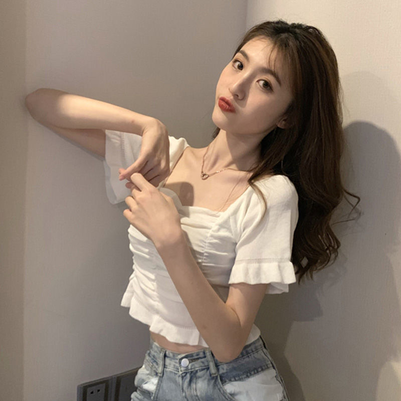 Knitted Fashion Blouse Woman R - Summer Youth Clothing recension och pris