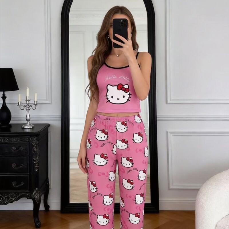 2026 Hot Style Hello Kitty Sum - Summer Clothes recension och pris