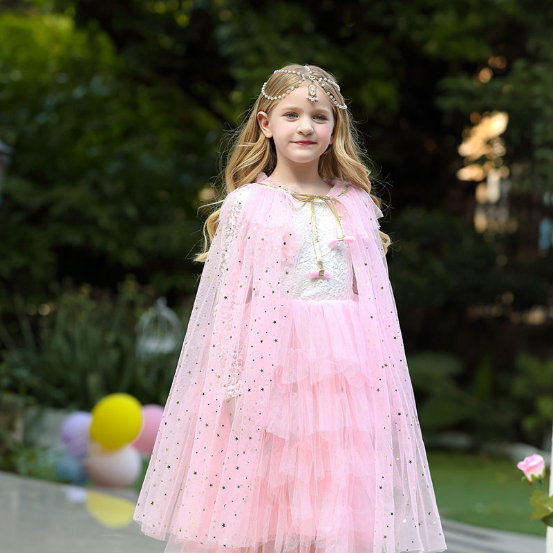 Girls Princess Cape Children C - Summer Kids Clothing recension och pris