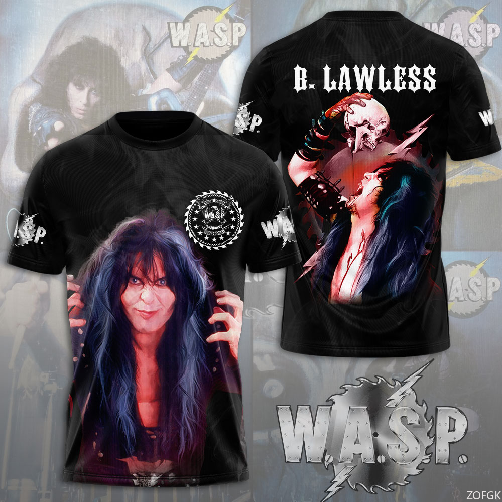 W.A.S.P Rock 3D Printing T-shi - Summer Kids Clothing recension och pris