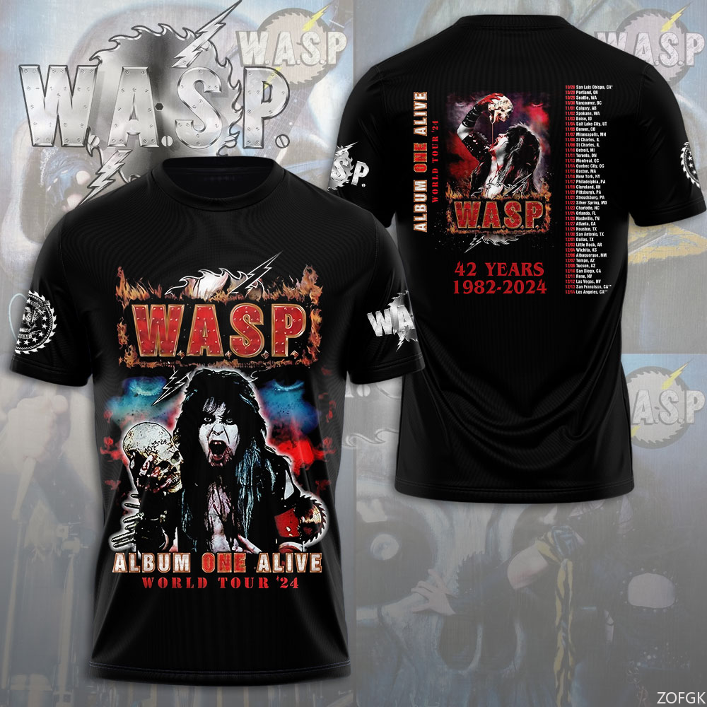 W.A.S.P Rock 3D Printing T-shi - Summer Kids Clothing recension och pris