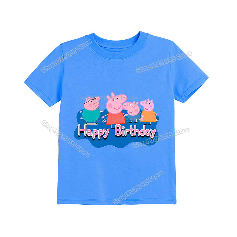 Peppas Pig Girl T Shirt George - Summer Clothing Kids Boys recension och pris