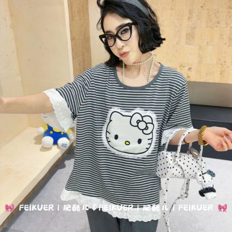 Summer New Hello Kitty Striped - Summer Clothes recension och pris