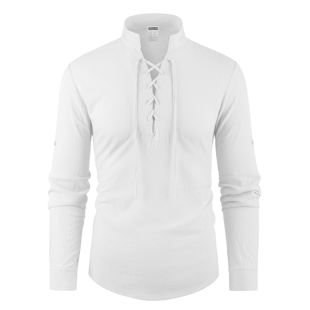 Men's Vintage V-neck T-shirt P - Summer Viking Clothing recension och pris
