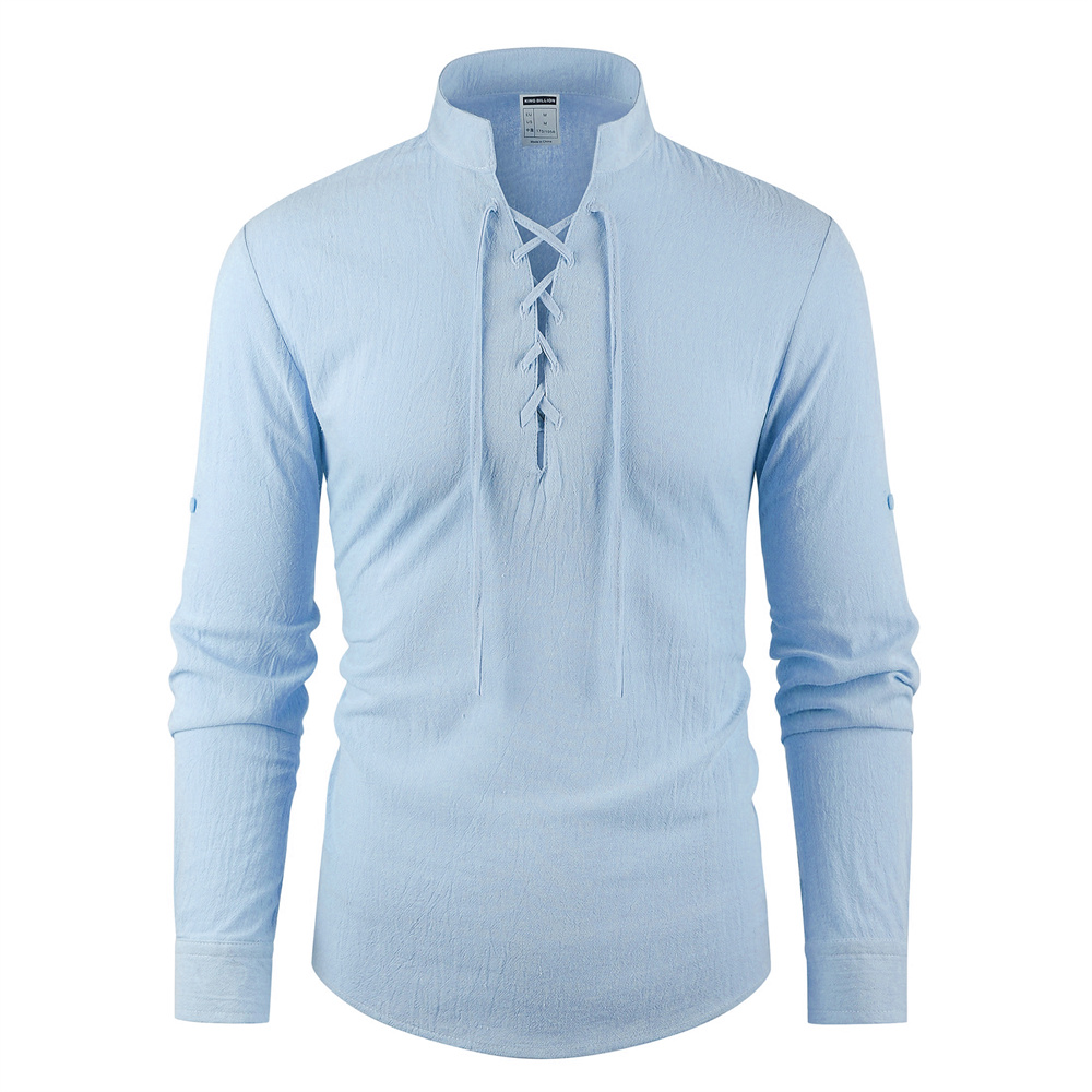 Men's Vintage V-neck T-shirt P - Summer Viking Clothing recension och pris