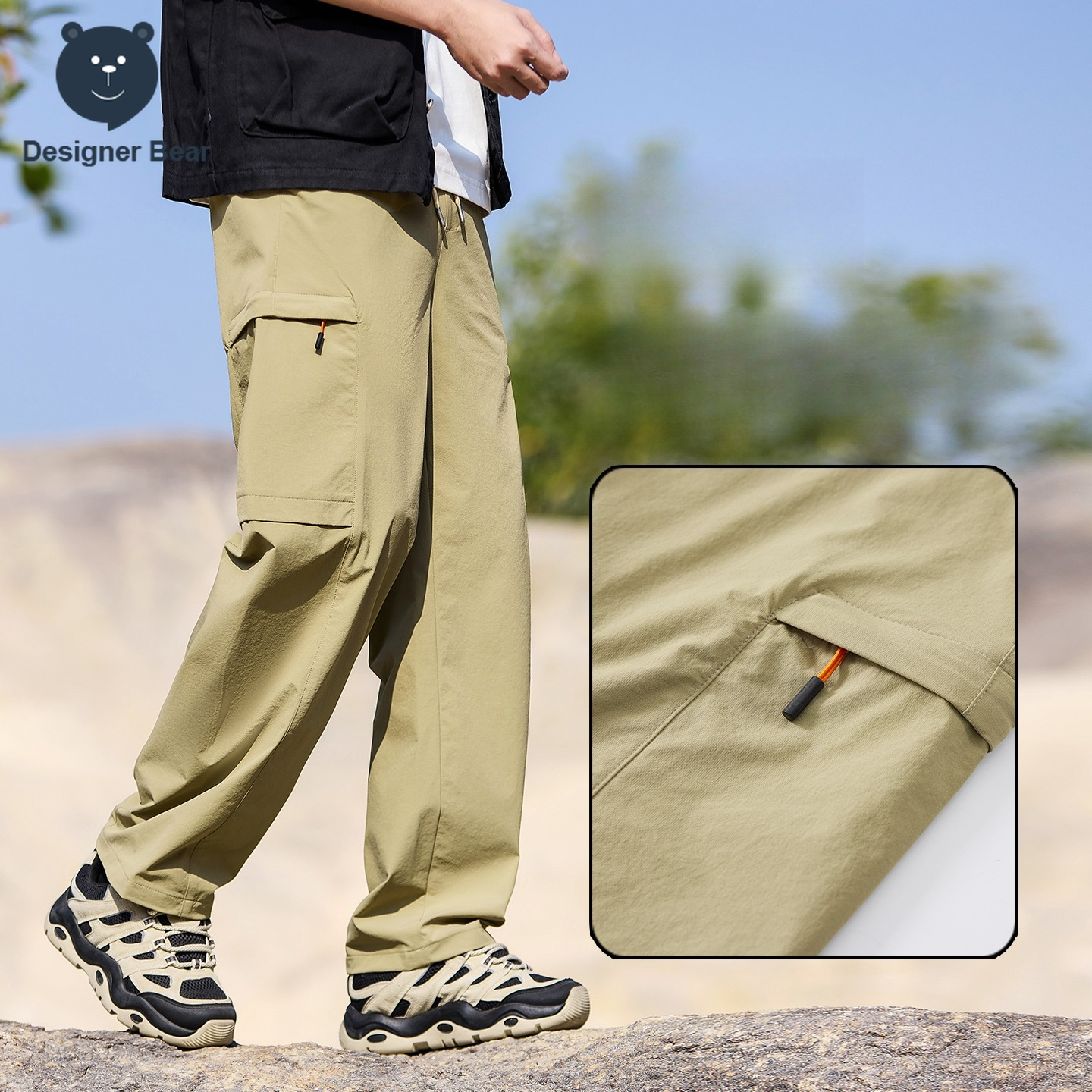 Brand Clothing Men's Cargo Pan - Summer Clothing Work recension och pris