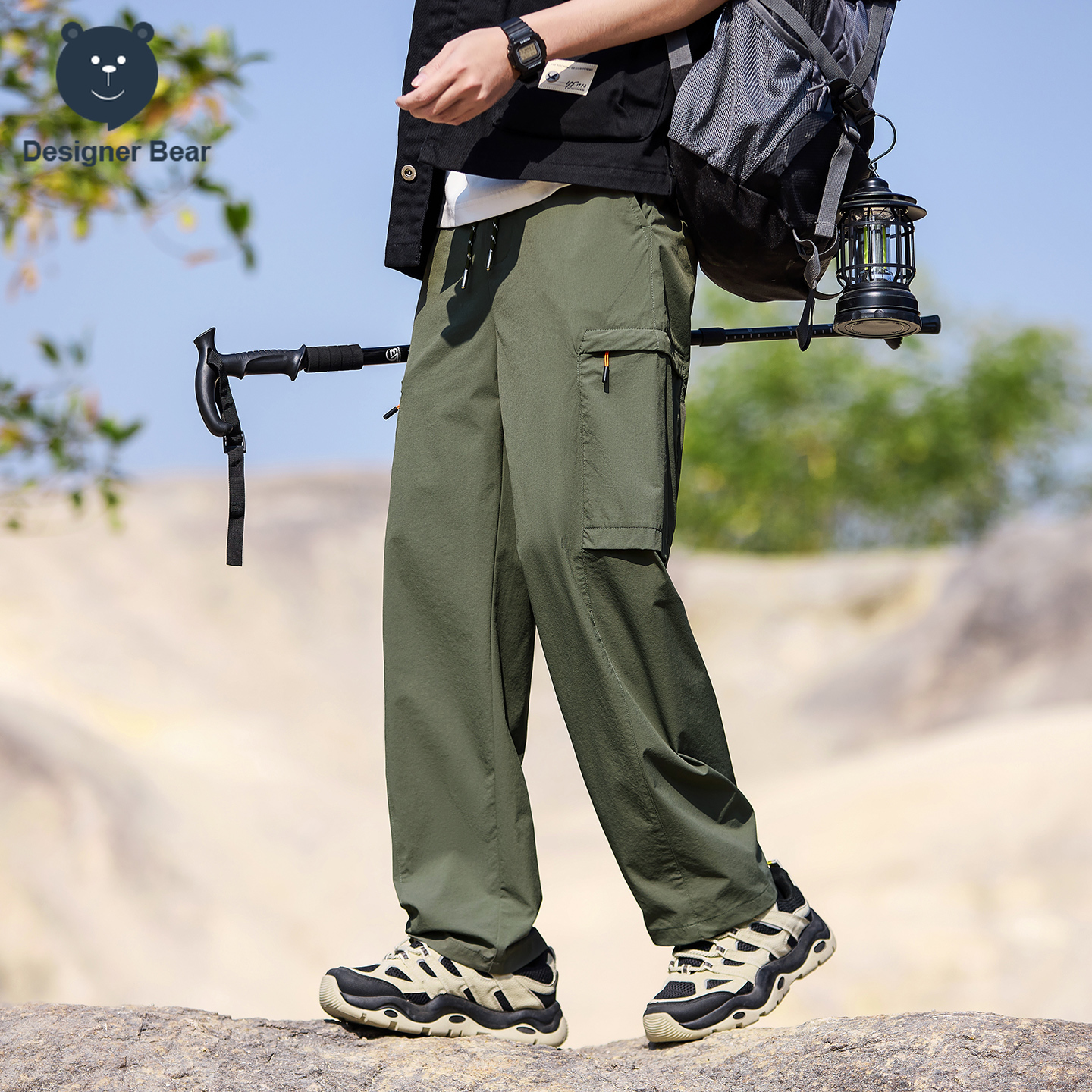 Brand Clothing Men's Cargo Pan - Summer Clothing Work recension och pris
