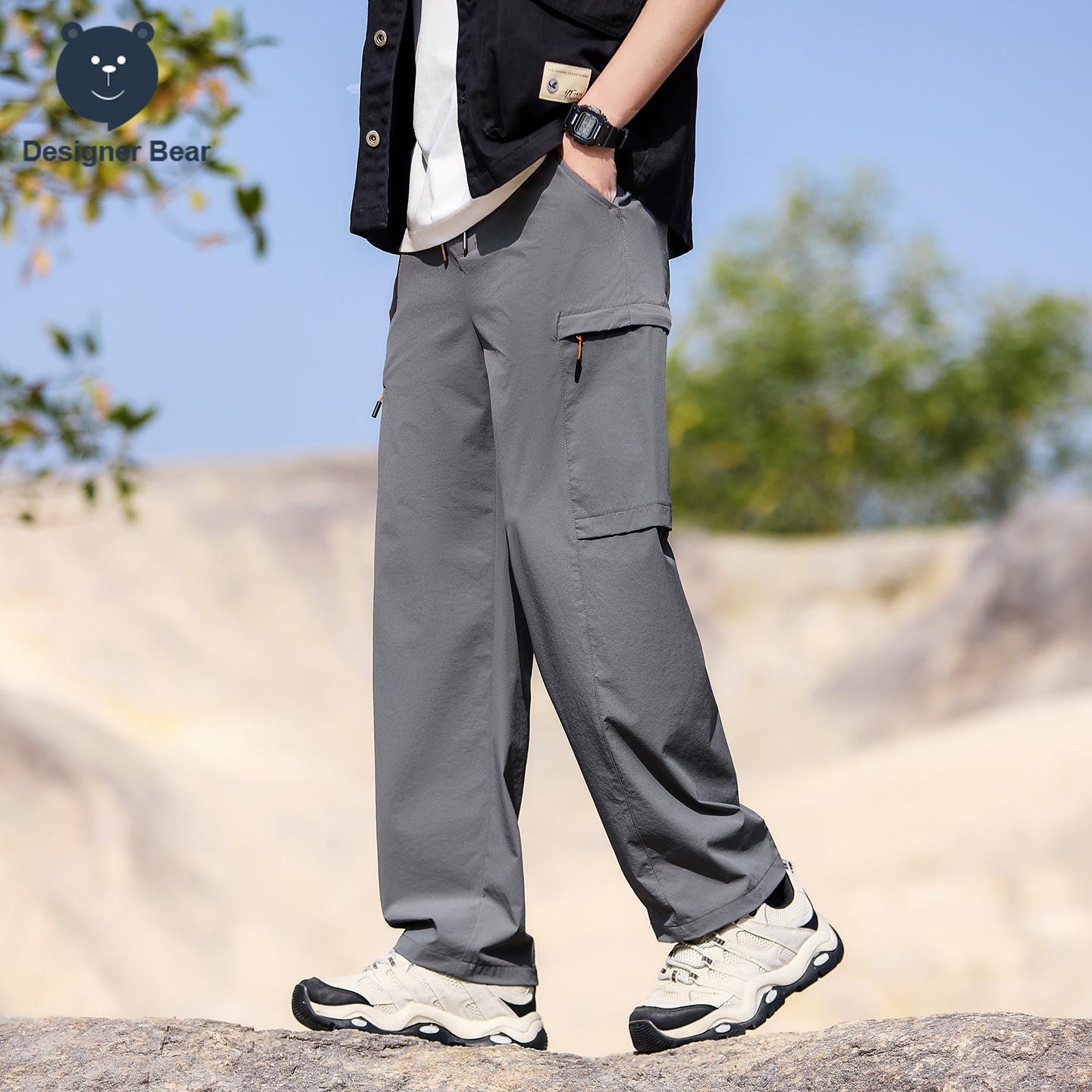 Brand Clothing Men's Cargo Pan - Summer Clothing Work recension och pris