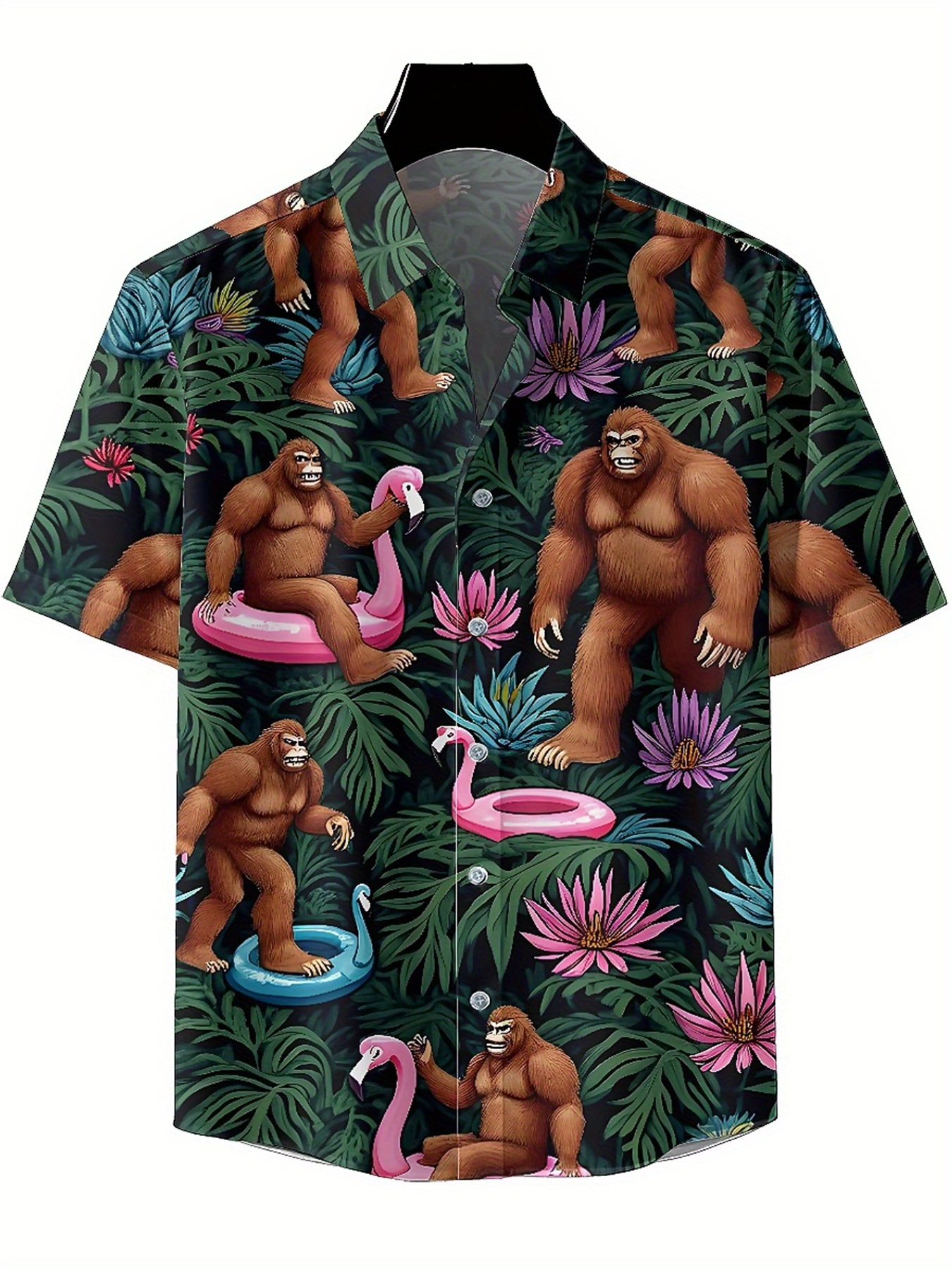 Men's Plus Size Hawaiian Shirt - Summer Youth Clothing recension och pris