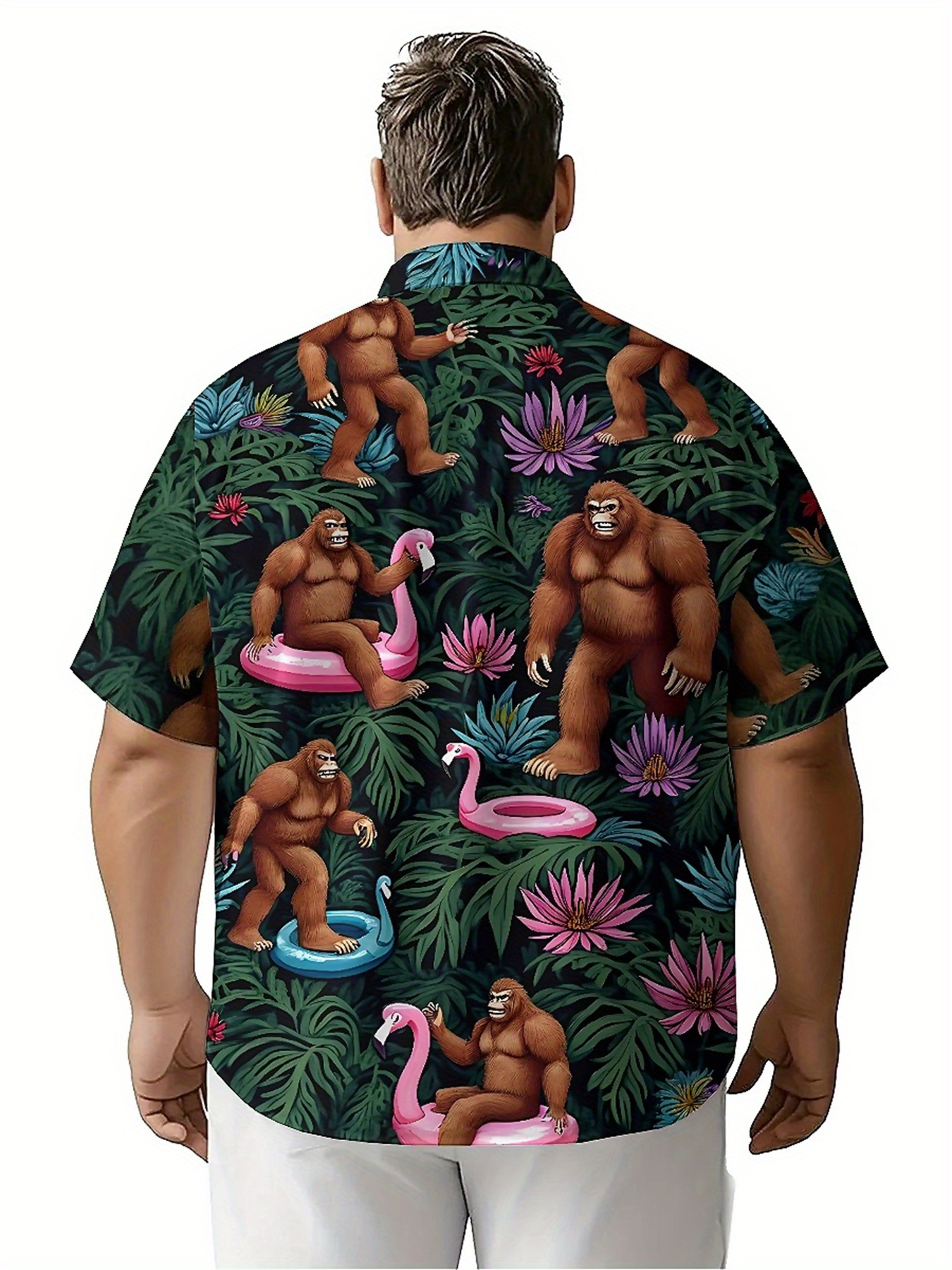 Men's Plus Size Hawaiian Shirt - Summer Youth Clothing recension och pris