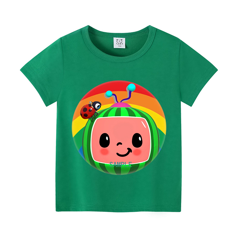 Cocomelons Baby T-Shirts Anime - Summer Kids Clothing recension och pris