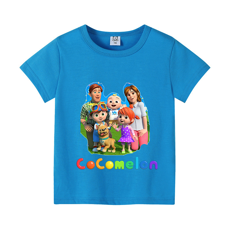 Cocomelons Baby T-Shirts Anime - Summer Kids Clothing recension och pris