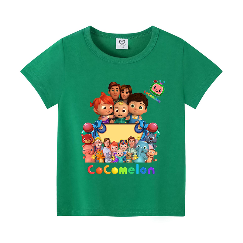 Cocomelons Baby T-Shirts Anime - Summer Kids Clothing recension och pris