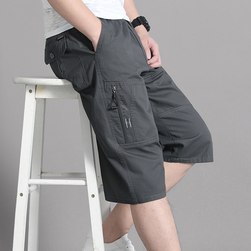 Zipper Pocket Workwear Shorts  - Summer Clothing Work recension och pris