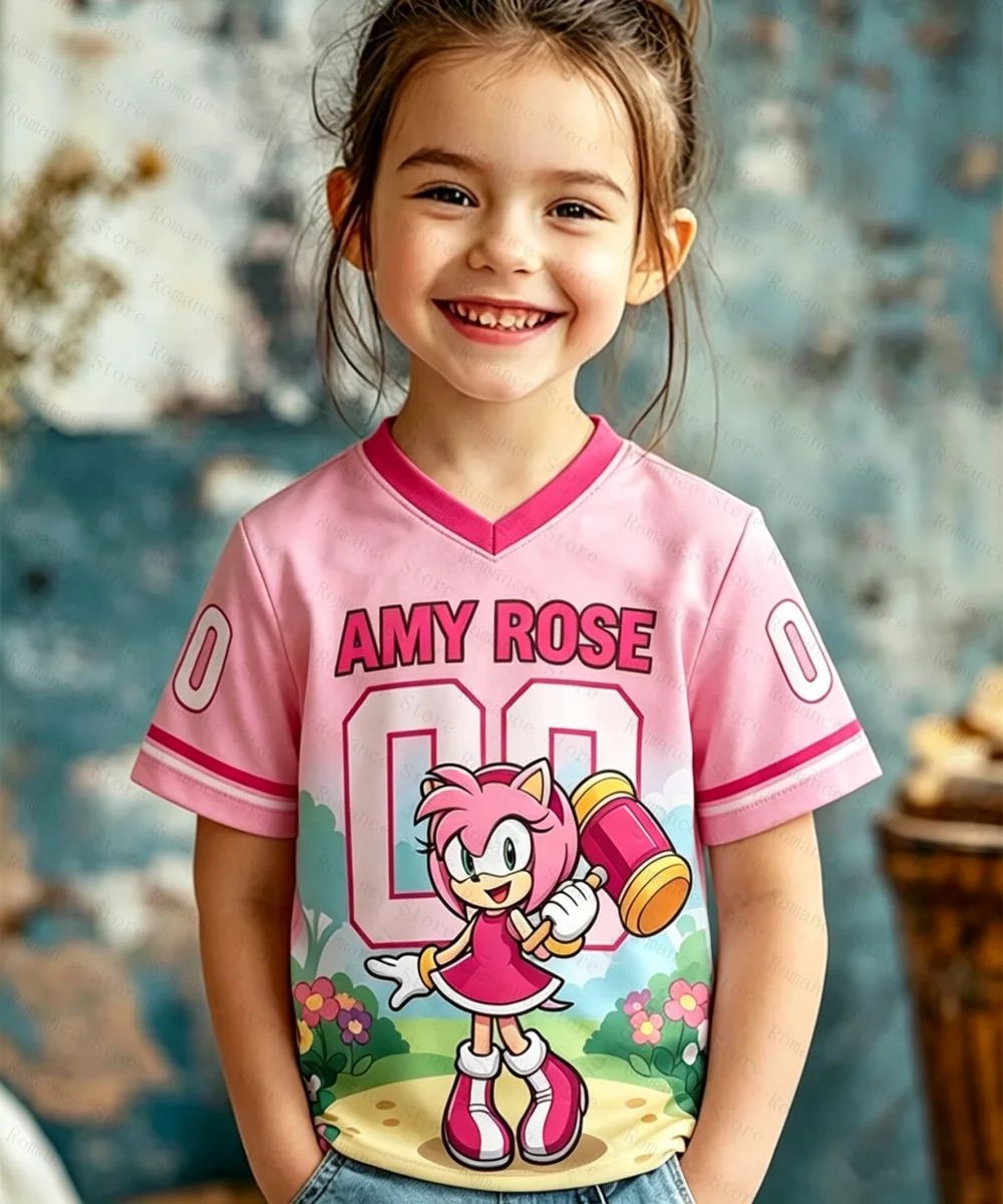 2026 The Hedgehog Kids T Shirt - Summer Clothing Kids Boys recension och pris