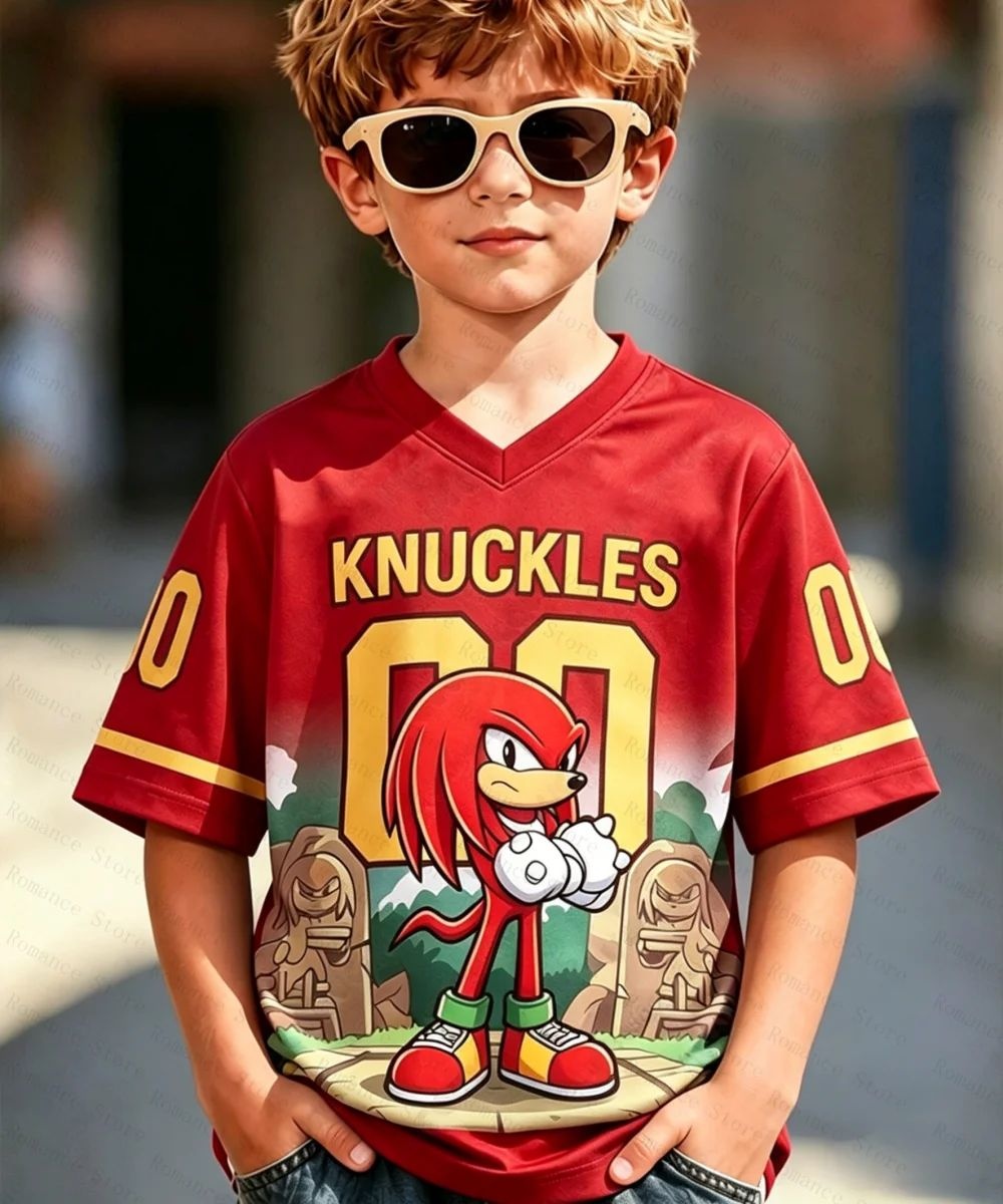 2026 The Hedgehog Kids T Shirt - Summer Clothing Kids Boys recension och pris