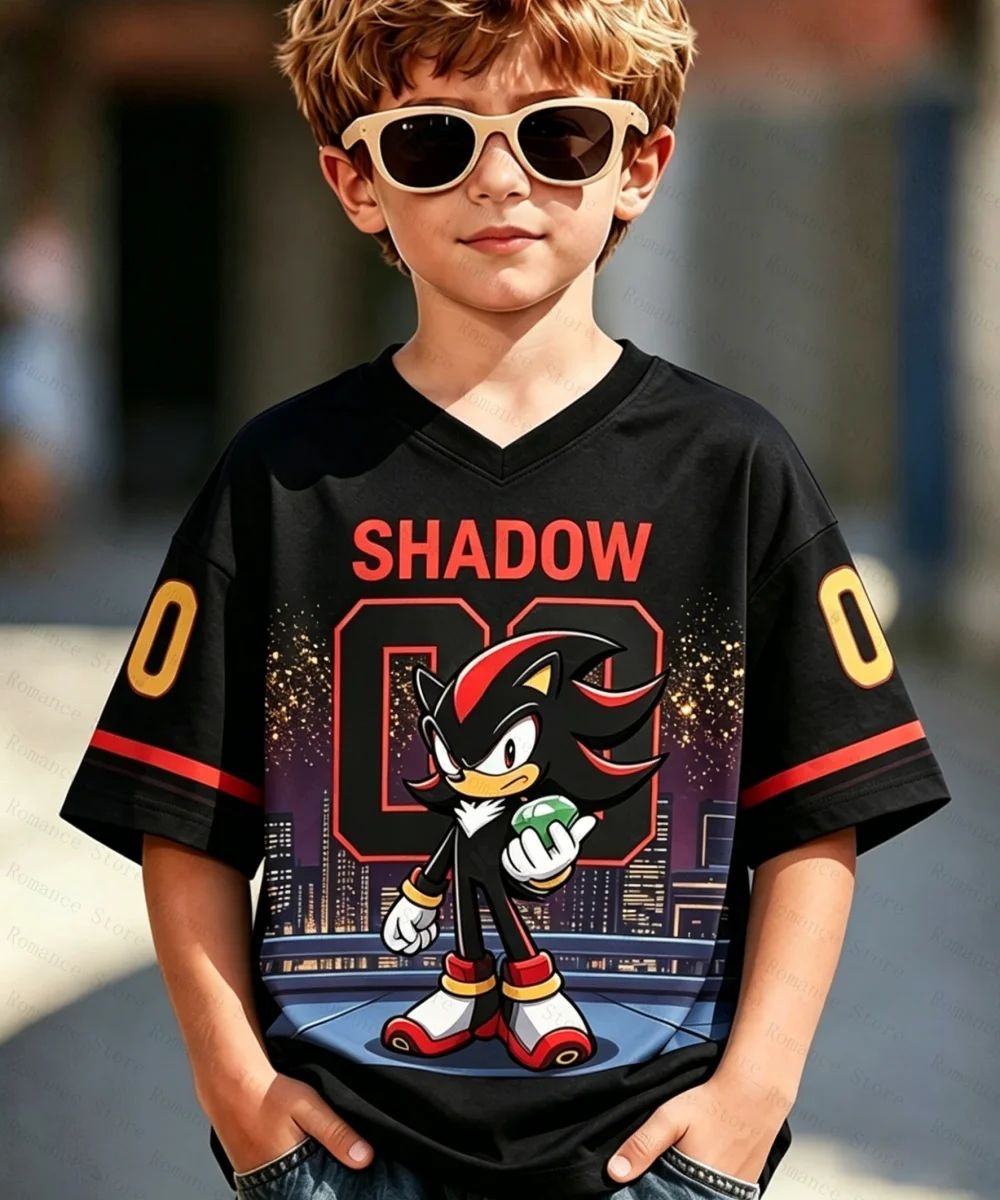 2026 The Hedgehog Kids T Shirt - Summer Clothing Kids Boys recension och pris