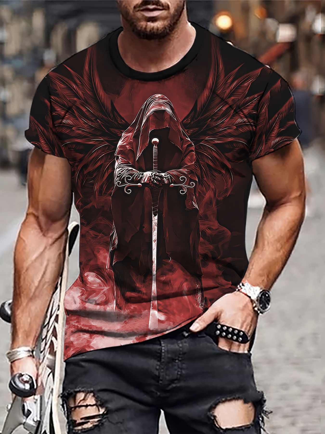 Summer Viking Warrior Pattern  - Summer Viking Clothing recension och pris