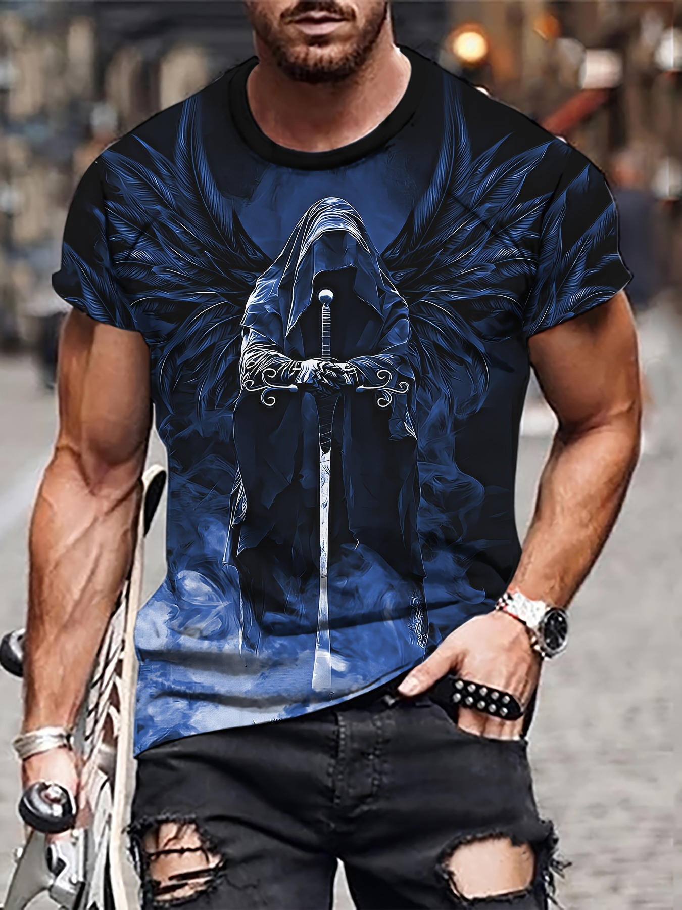 Summer Viking Warrior Pattern  - Summer Viking Clothing recension och pris