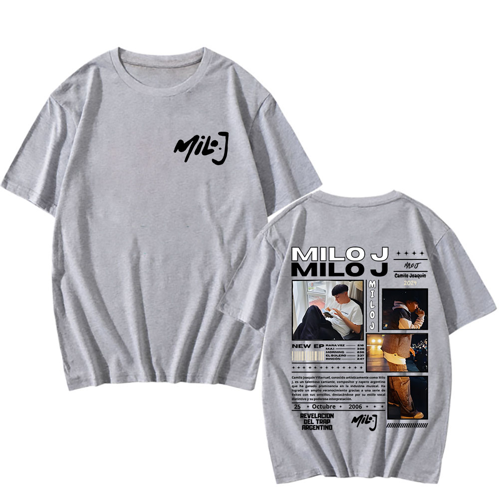 Milo J Men Retro T-Shirt Graph - Summer Grunge Clothing recension och pris