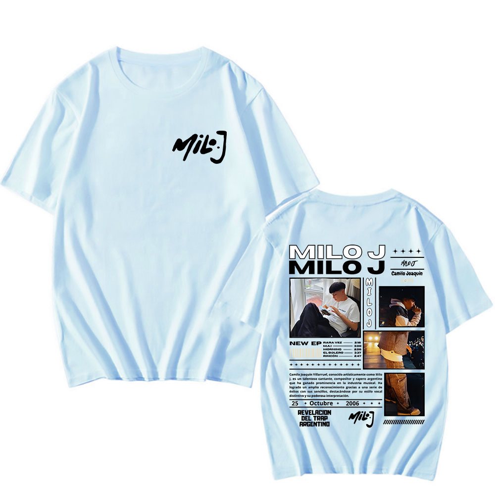 Milo J Men Retro T-Shirt Graph - Summer Grunge Clothing recension och pris