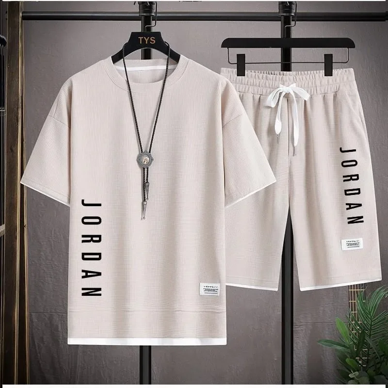 New Waffle Summer Casual T-shi - Summer Youth Clothing recension och pris