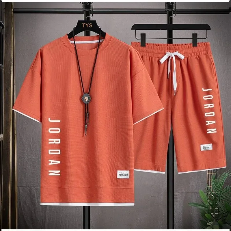 New Waffle Summer Casual T-shi - Summer Youth Clothing recension och pris
