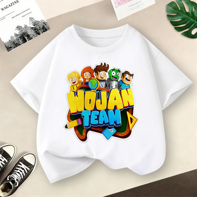 Short Sleeve T-shirt for Boys  - Summer Clothing Kids Boys recension och pris